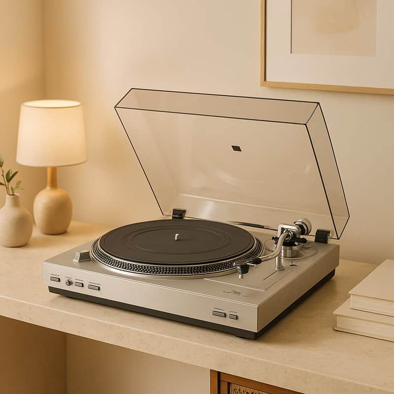 DUAL CS-607 Rare Vintage Turntable Warranty Direct Drive ULM Hi-Fi