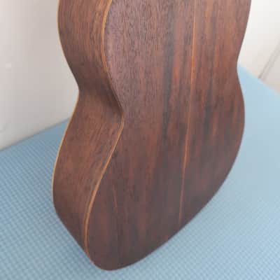 Vintage 1980-1990s Unknown Handmade Classical Acoustic Guitar Excellent Condition Lovely Shape Chunky Neck Clear Tone Finest Woods Ladder Braces WOW Original On par With Yamaha Yairi Washburn Alvarez Guild image 8