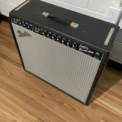 Immagine Fender Super Reverb 2-Channel 40-Watt 4x10" Guitar Combo 1963 - 1967 - Black Panel - 2