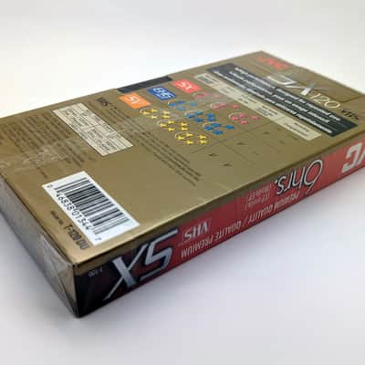 JVC T-120 DU SX 6 Hrs Blank VHS Video Cassette - Brand New - Factory Sealed image 6