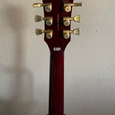 ESP LTD KH-DC Kirk Hammett Signature 2012 - 2015 - See Thru Black Cherry image 7