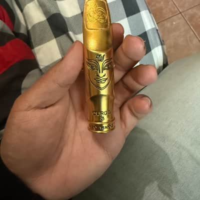 Theo Wanne Durga3 Gold 10 Tenor Saxophone Mouthpiece 2010s - Gold image 2