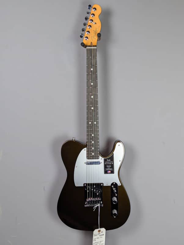 Fender American Ultra II Telecaster 2024 Texas Tea image 1