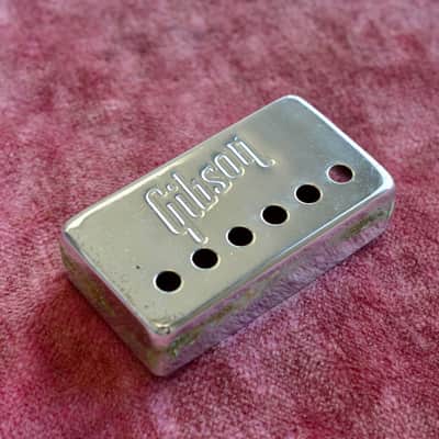 Vintage 1970's Gibson Embossed PAF Humbucking Bridge Pickup Cover 1972 1973 ES-335 image 1