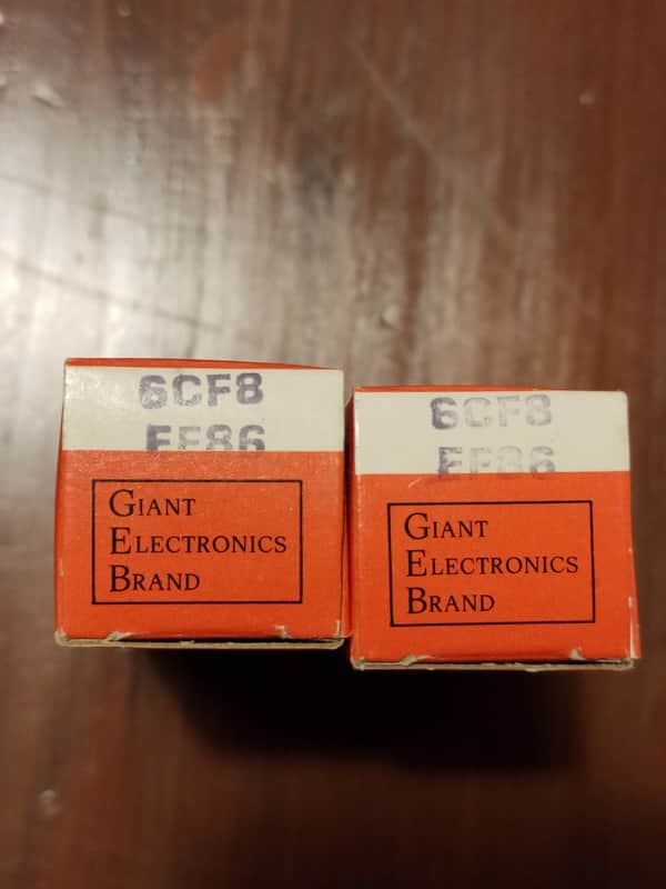 GEB EF86 NOS NIB (PAIR) Vox image 1