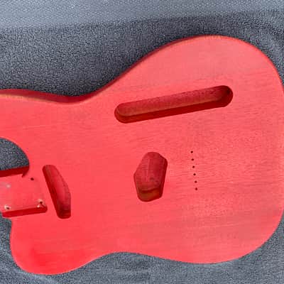 Tele Body Mahogany 2020 Dakota Red image 23