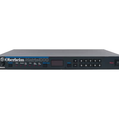 Oberheim Matrix 1000 Rackmount Analog Synthesizer (Black)