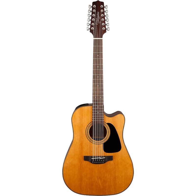Takamine GD30CE-12 NAT G30 Series 12-String Dreadnought Cutaway Acoustic/Electric Guitar Natural Gloss image 2