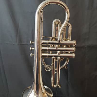 Getzen 800S-LBWT Eterna Bb Cornet | Large Bore with 1st Valve Trigger - Silver Plated image 10