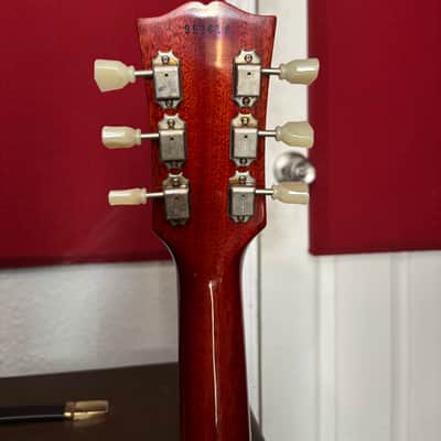 Gibson Custom Shop 60th Anniversary '59 Les Paul Standard Reissue with Indian Rosewood Fretboard 2019 - Sunrise Teaburst VOS *upgraded pickups image 9