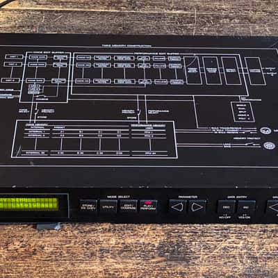 Buy used Yamaha TX81Z Rackmount FM Tone Generator 1987 - 1988 - Black