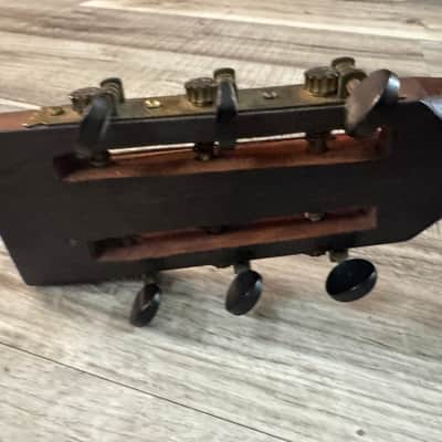 Antique 1920s Parlor Guitar Oscar Schmidt George Washburn Regal Supertone Walnut image 15
