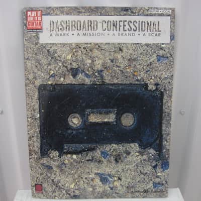 Dashboard Confessional A Mark A Mission A Brand A Scar Sheet Music Song Book Guitar Tab Tablature image 1