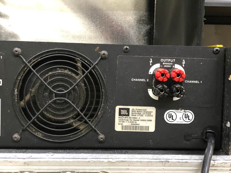 JBL MPX600 Professional Power Amplifier QSC - Made in USA | Reverb