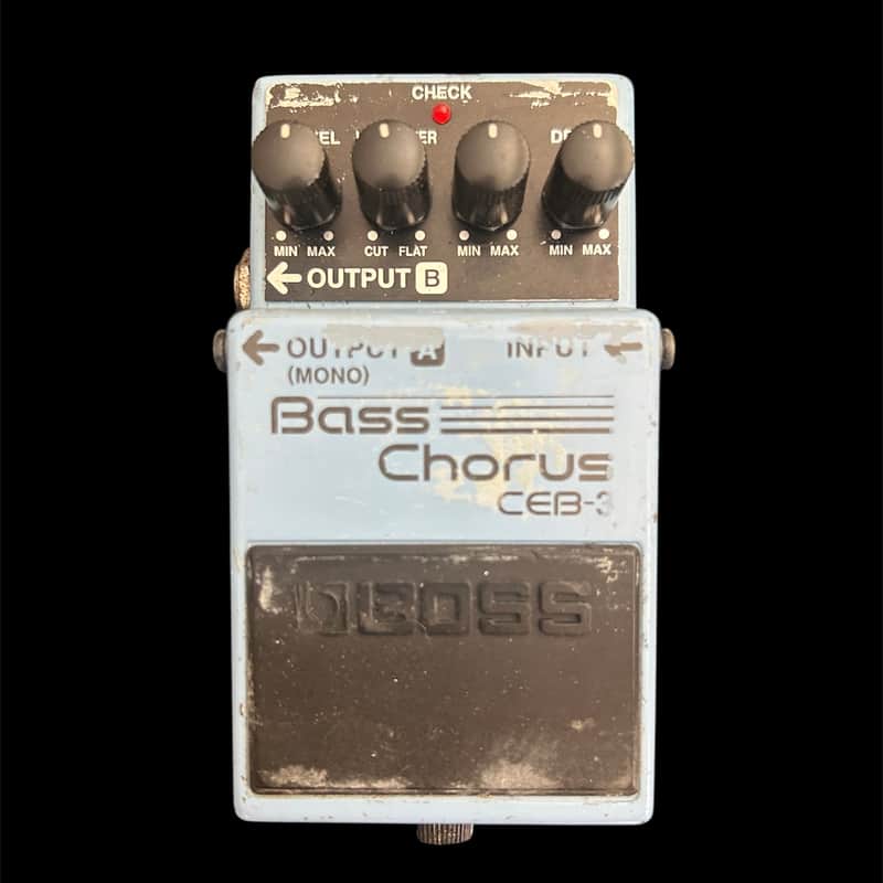 Boss CEB-3 Bass Chorus (Pink Label) 1995 - 2001 - Blue image 1