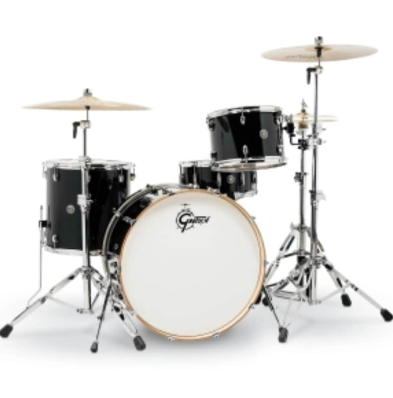 Gretsch Catalina Club 4 Piece Shell Pack (24/13/16/14SN) Piano Black image 1
