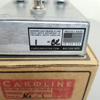 Caroline "Aaron Graves" Overdrive/Boost (Icarus) Pedal - Rare LTD 1 of 7 - (open to offers!) image 11