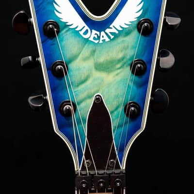 Dean Guitars Cadillac - Select - Quilt Maple - Floyd Rose - Ocean Burst - #1 - 2023 - Gloss - Discontinued, Call for Best Price !!! image 4
