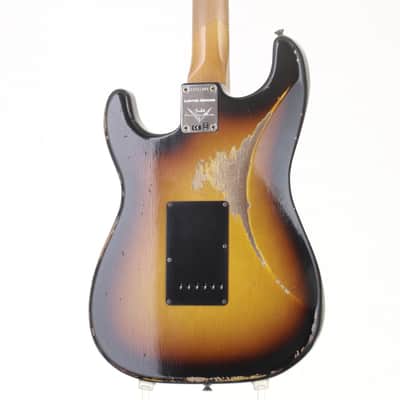 FENDER CUSTOM SHOP Limited Edition '60 Dual-Mag II Stratocaster Super Heavy Relic Aged 3-Color Sunburst [CZ561469] (04/30) image 4