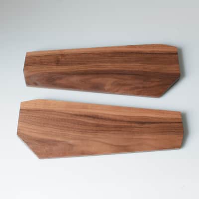 Replacement End Caps for Yamaha S90xs / S90es / S90 S70xs Synthesizer Keyboard | Black Walnut Wood image 6