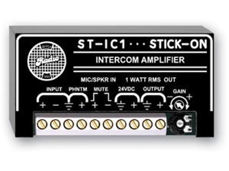 RDL ST-IC1 Intercom Amplifier image 1