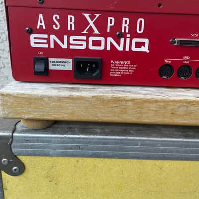 Vintage Ensoniq ASR-X Pro Resampling Production Studio 1998 - Red image 11