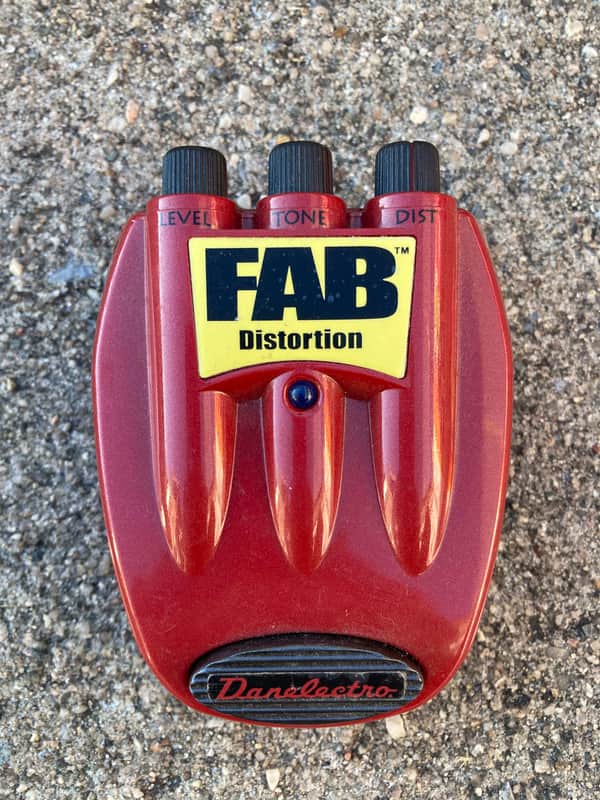 Danelectro Fab Distortion 2000s - Red image 1