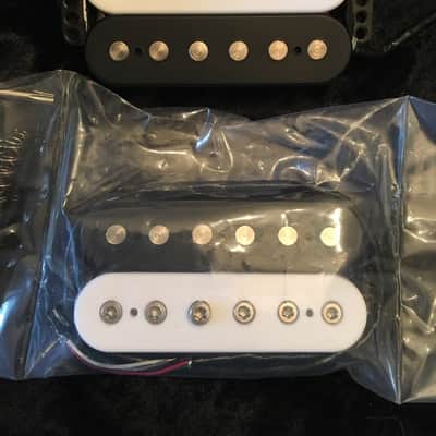 Kiesel Carvin Guitars Lithium Pickups KL12B KL12N 2016 Black And White Zebra image 1