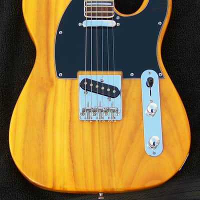 X-Light 6.5lb Butterscotch Ash Telecaster Deluxe+ Rosewood/Maple Neck with Block Inlay + New Matched Custom Pickups + Treble-Bleed Circuit +Graph Tech Ratio Locking Tuners+ Frets Leveled, Crowned and Polished + Full Setup Included! image 7