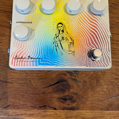 Heather Brown Electronicals The Blessed Mother: The Fuzz Assumption 2021 - White / Rainbow Graphic image 3