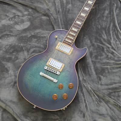 2017 Gibson Les Paul Standard T Electric Guitar - Blueberry Burst Finish + OHSC image 2