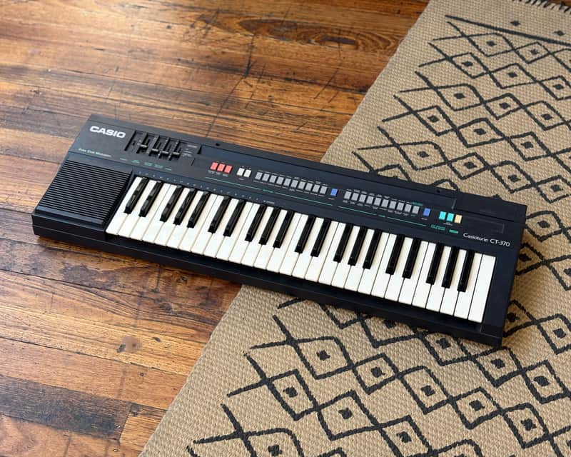 カシオCasiotone CT-370 Vintage 1988 Casiotone CT-370 Electronic Keyboard Jack Stauber