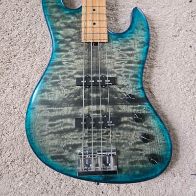 Sadowsky MetroLine 21 Fret J/J Limited Edition 2020 - Whale Blue Transparent Satin image 2
