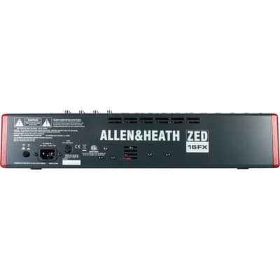 Allen & Heath ZED-16FX 16-Channel Analog Live Mixer image 5