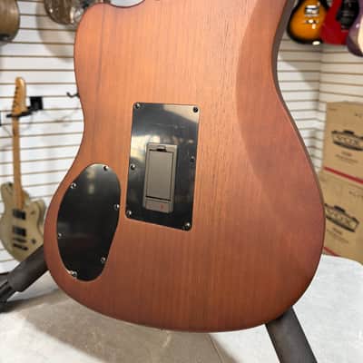 Fender Acoustasonic Standard Jazzmaster - Honey Burst & PLEK*D #866 image 12