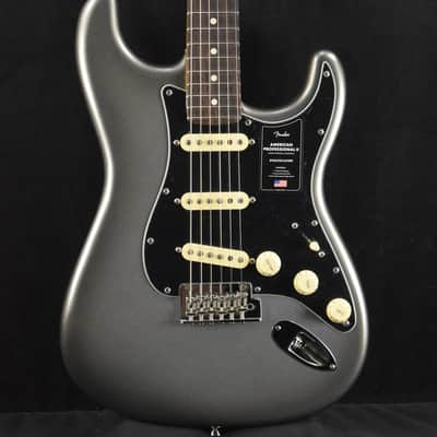 Mint Fender American Professional II Stratocaster Mercury Rosewood Fingerboard image 1