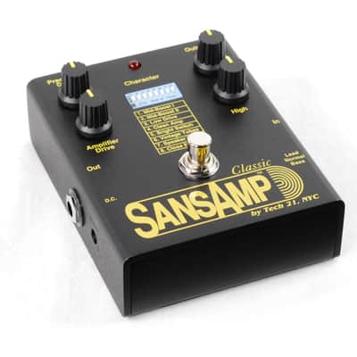 Used Tech 21 SA1 SansAmp Classic Tube Amp Emulator Guitar Effects Pedal image 2