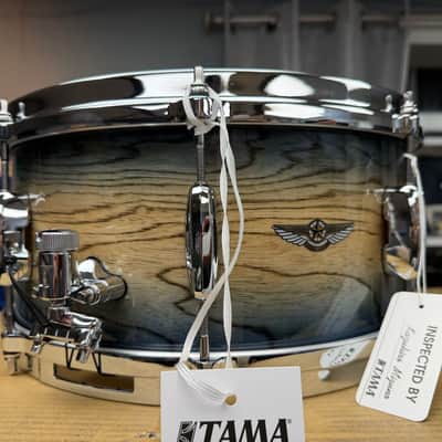 Tama Star Walnut 14x6.5" Snare Drum - Indigo Japanese Sen Burst image 6