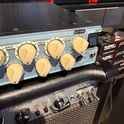 DV Mark DV Micro 50 2-Channel 50-Watt Guitar Amp Head 2010s - Blue image 3
