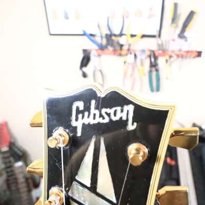 1973 Gibson Les Paul Custom Ebony Black Beauty *Headstock Repair* image 25