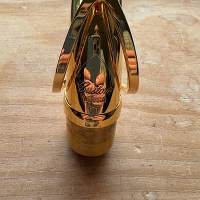 Yamaha Custom F1 Tenor Sax Neck - Gold Plated image 3