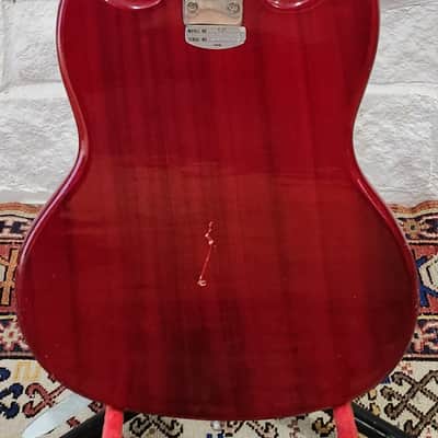 PROJECT! Kay K-2T SG Yako Build Cherry Red 1970s Taiwan image 7