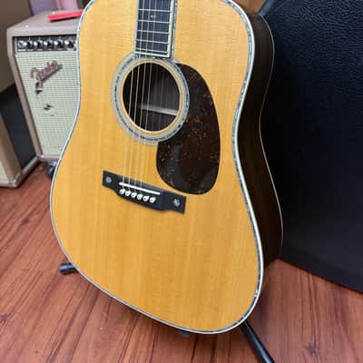 Martin D-42 Standard Series Dreadnought Acoustic Guitar- 2023 - Natural w/OHSC image 6