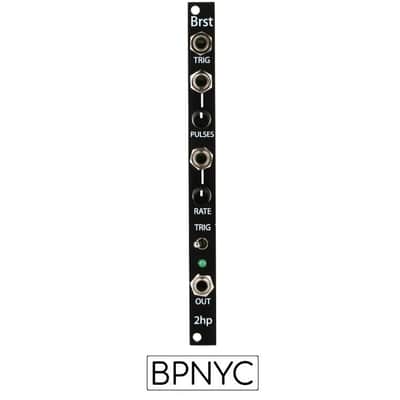 2hp Brst - Voltage Controlled Burst Generator and Trigger Delay image 1
