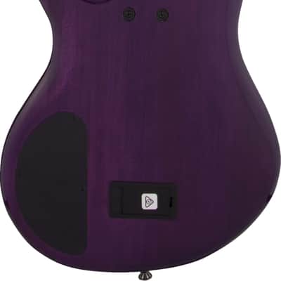 Jackson JS3Q Spectra 5-String Bass Guitar, Laurel Fingerboard, Purple Phaze image 3