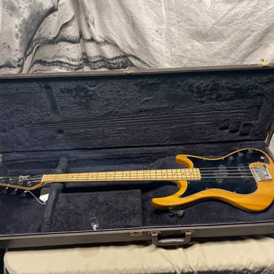 Guild USA SB-602 SB602 Pilot Bass 4-String with Case 1987 Natural image 1