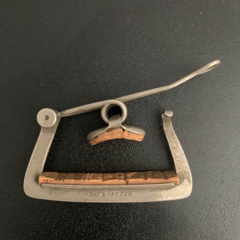 Filstrup / Elton Early 1900’s Guitar Capo - Brass image 1