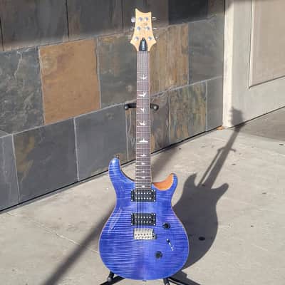 Used 2023 PRS SE Custom 24 Faded Blue with PRS Gig Bag image 2