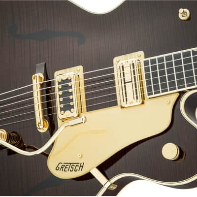 Gretsch G6122T-59 Vintage Select '59 Chet Atkins Country Gentleman with Bigsby 2024 - Present - Walnut Stain (INCLUDES CASE AND FREE RETRO WALL CLOCK) image 3