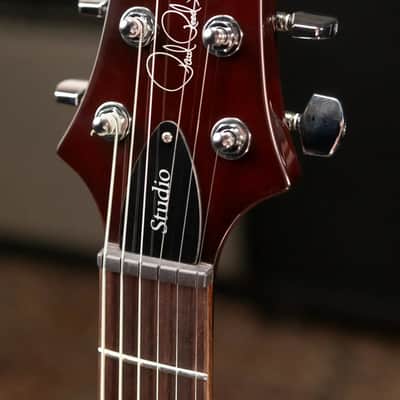 PRS SE Studio Electric Guitar - Orange Tiger Smokeburst with Gig Bag image 5